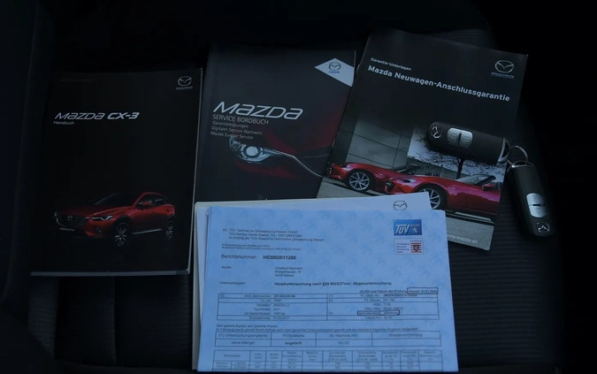 Mazda CX-3 cena 72900 przebieg: 47565, rok produkcji 2017 z Mirsk małe 742
